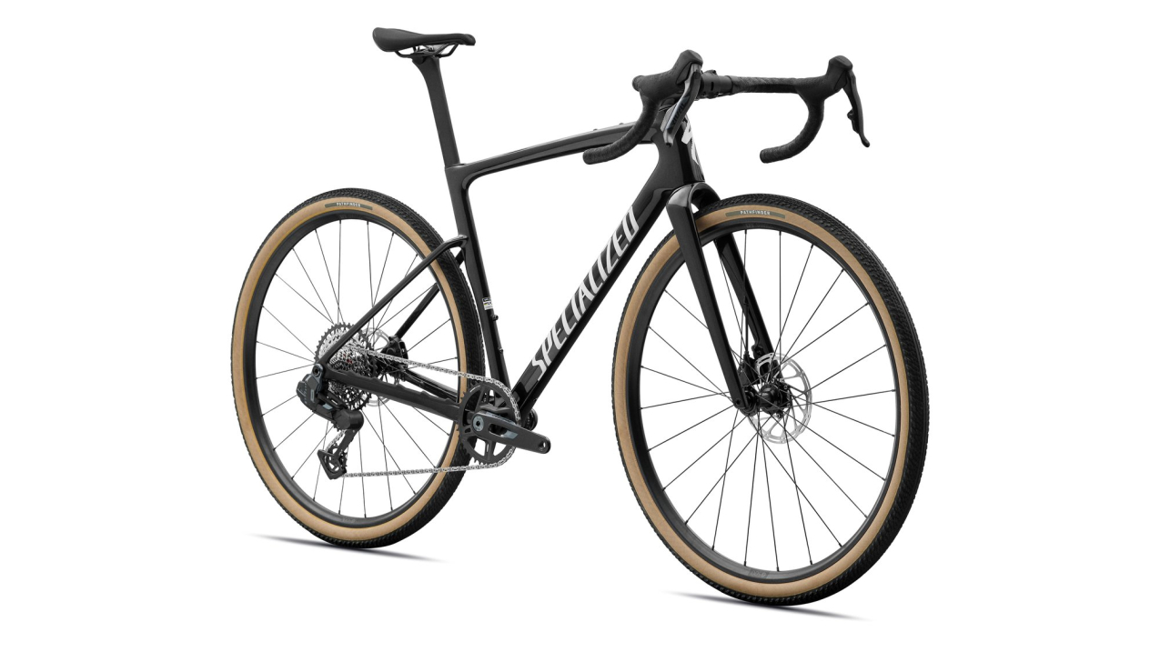 Гравийный велосипед, гоночный Specialized Crux 5 Comp - SRAM Rival XPLR AXS 2027 Obsidian Metallic Артикул 91427-5156, 91427-5152, 91427-5161, 91427-5158, 91427-5154, 91427-5149