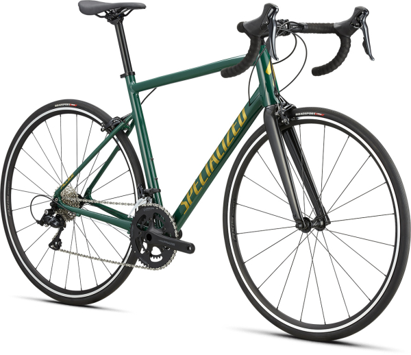 Шоссейные велосипеды Specialized Allez Sport 2022 Gloss Pine Green/Metallic Gold/Carbon Артикул 94622-6258, 94622-6261, 94622-6256, 94622-6249, 94622-6254, 94622-6252
