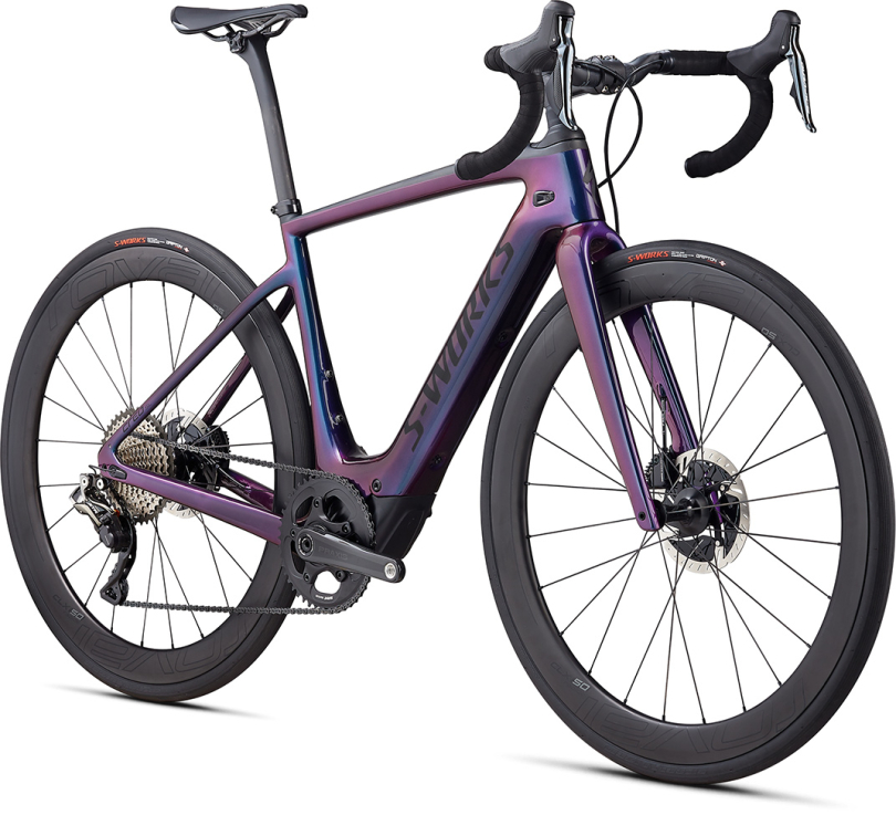 TURBO CREO - теперь 200 км реально! Specialized S-Works Turbo Creo SL 2020 Supernova Chamelion / Raw Carbon Артикул 98120-0005, 98120-0004, 98120-0003, 98120-0006, 98120-0002