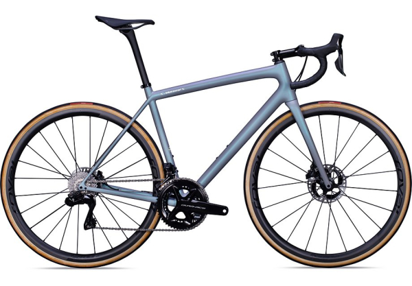 Specialized S-Works Aethos Dura Ace Di2 2022 Cool Grey/Chameleon Eyris Tint/Brushed Chrome