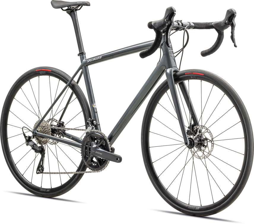 Шоссейные велосипеды Specialized Aethos Sport 2024 Gloss Fog Tint Carbon Dune White Артикул 97224-6154, 97224-6149, 97224-6152, 97224-6156, 97224-6158, 97224-6161
