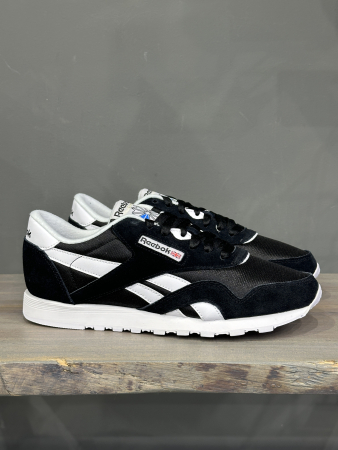 Кроссовки Кроссовки женские Reebok Classic Nylon black/black/white Артикул FV450611, FV45068.5, FV45069.5, FV450610.5, FV450610, FV45066, FV45067.5, FV45065, FV45065.5, FV45067, FV45069, FV45068, FV45066.5