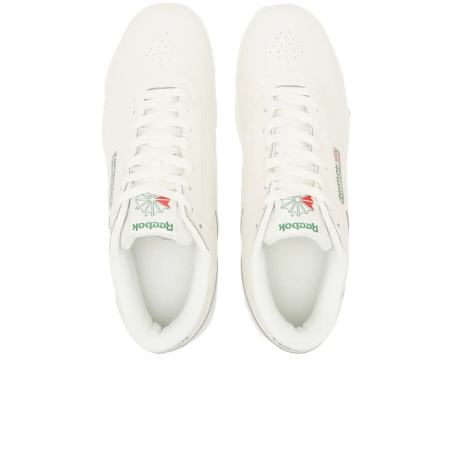 Кроссовки Кроссовки Reebok Reebok Exofit Lo Clean Logo chalk/vector red/glen green Артикул GZ976412.5, GZ976410, GZ97645.5, GZ976411.5, GZ97647, GZ976410.5, GZ97649.5, GZ97649, GZ97646.5, GZ97647.5, GZ97646