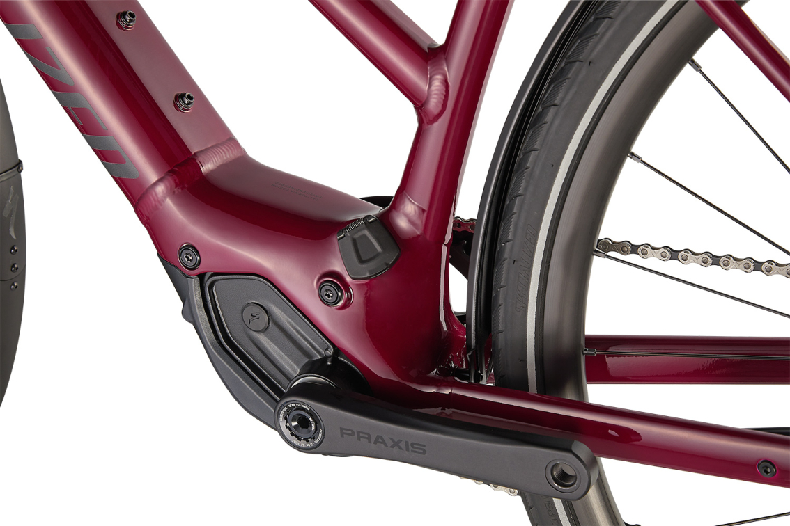 TURBO VADO - свой в городе! Specialized Turbo Vado SL 4.0 Step-Through EQ 2022 Raspberry / Black Reflective Артикул 93921-5302, 93921-5304, 93921-5303, 93921-5305