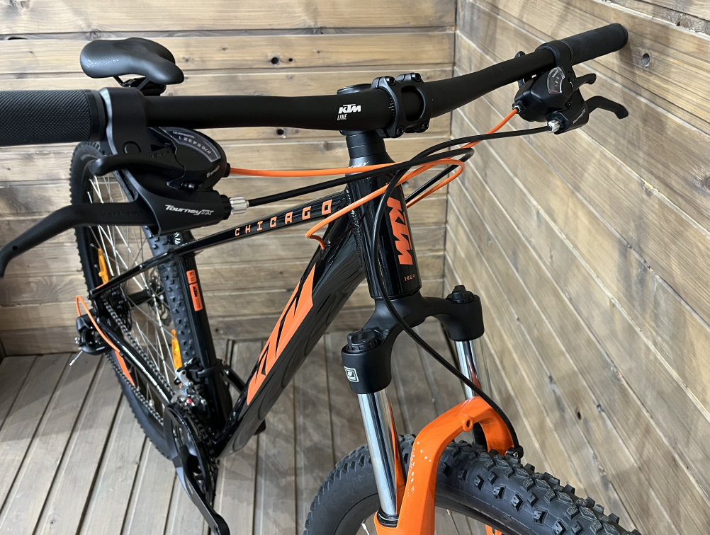 Купить KTM Chicago 293 29 2023 Черный-оранжевый Артикул 