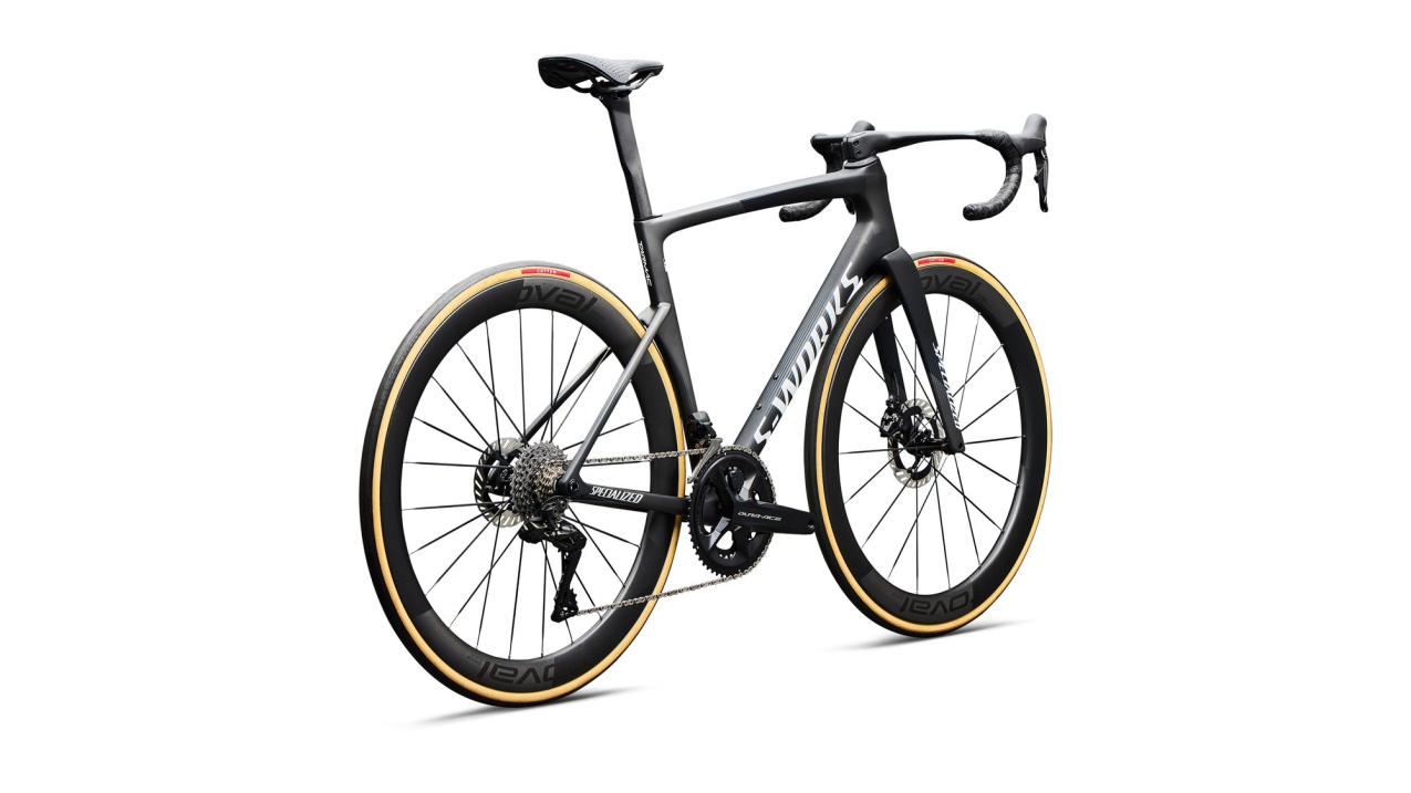 S-WORKS велосипеды шоссе Specialized S-Works Tarmac SL9 Di2 2027 Satin Carbon / Gloss White Артикул 94927-0256, 94927-0249, 94927-0254, 94927-0258, 94927-0252, 94927-0261