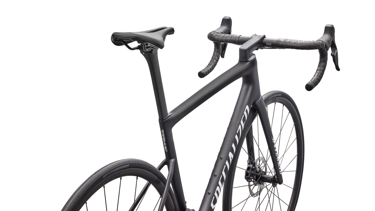 Шоссейные велосипеды Specialized Tarmac SL8 Comp - Sram Rival AXS  2026 Satin Carbon / White Артикул 94926-5458, 94926-5454, 94926-5452, 94926-5461, 94926-5449, 94926-5456, 94926-5444