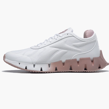Кроссовки Кроссовки женские Reebok Zig Dynamica 3 ftwr white/smokey rose/ftwr white Артикул GY14808.5, GY14807, GY148010, GY14807.5, GY14809, GY14806, GY14809.5