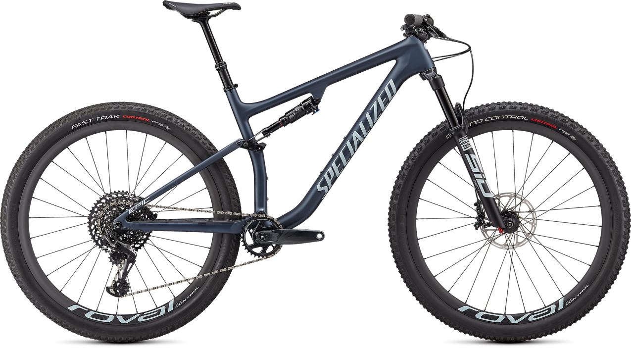 Купить Specialized Epic Evo Expert 2021 Satin Cast Blue Metallic / Ice Blue Артикул 94820-3103, 94820-3101, 94820-3102, 94820-3104, 94820-3105