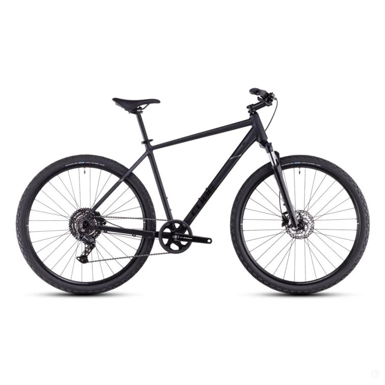 Городские велосипеды Cube Nature One 2025 Black-Black Артикул 145100-58, 860100-50, 860100-54