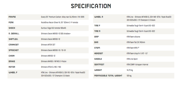 KTM Scarp MT Pro 2024 Серый