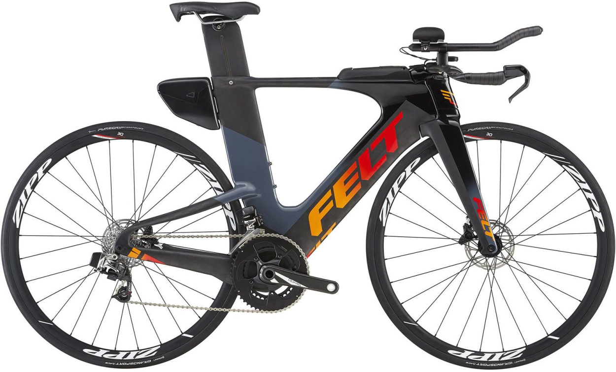 Триатлон, шоссейные велосипеды Felt IA2 DISC Sram Red eTap черный  Артикул BBHCA0656 (L), BBHCA0651 (S), BBHCA0654 (M)