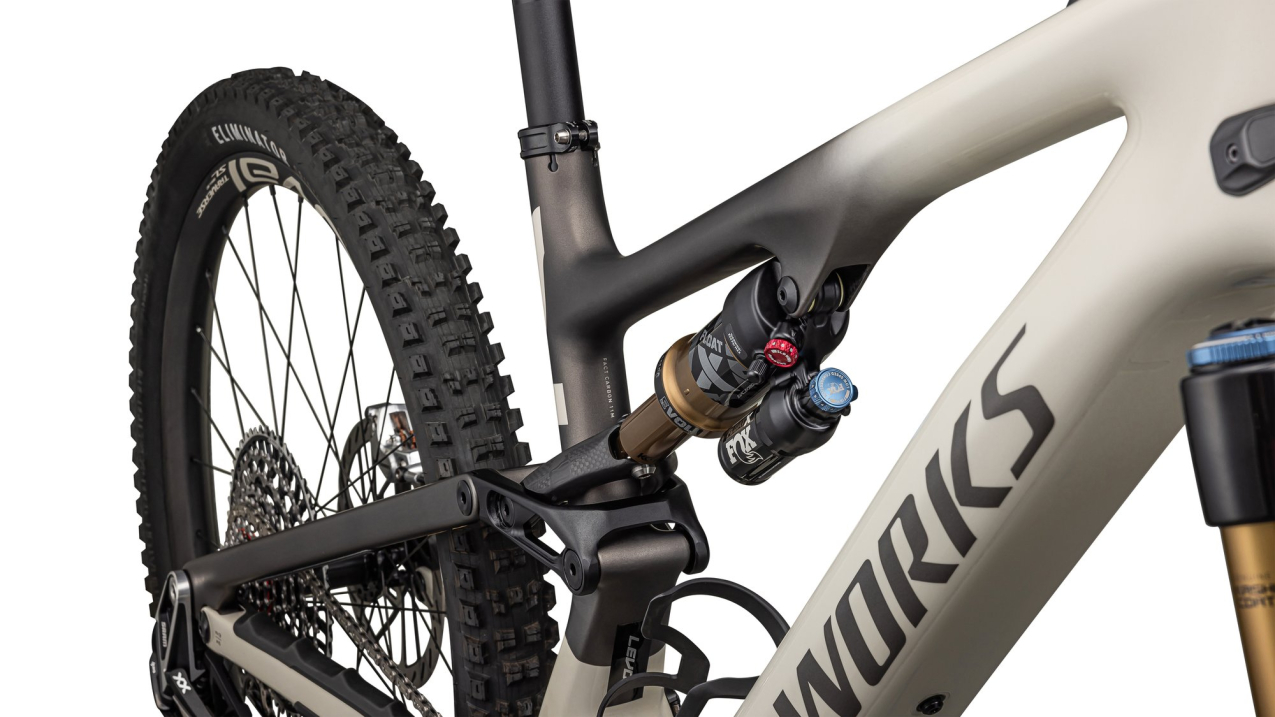 TURBO LEVO - лучшее из возможного! Specialized S-Works Levo SL Carbon 2023 Gloss White Mountains / Gunmetal / Silver Dust / Satin Gunme Артикул 96822-0003, 96822-0001, 96822-0006, 96822-0002, 96822-0005, 96822-0004