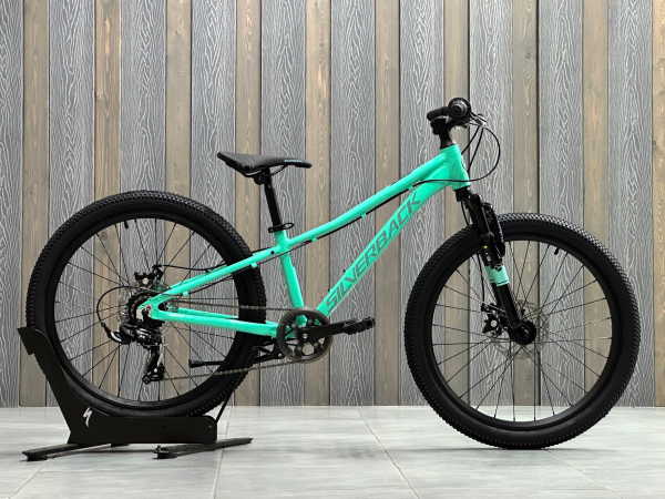 Silverback Spyke 24 D 1 Girl 2026 Gloss Mystic Teal/Gloss Black