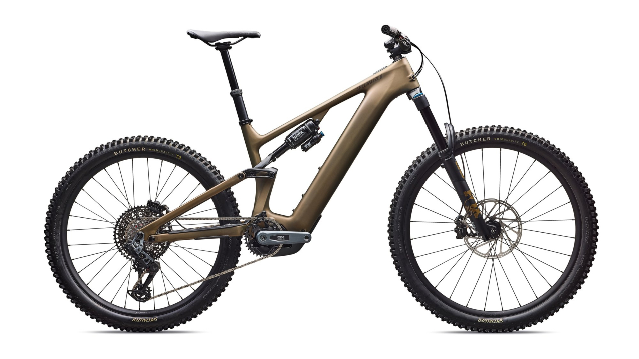 TURBO LEVO - лучшее из возможного! Specialized Turbo Levo 4 Expert Satin Burnt Gold Metallic / Doppio Артикул 95224-3306, 95224-3302, 95224-3303, 95224-3305, 95224-3304