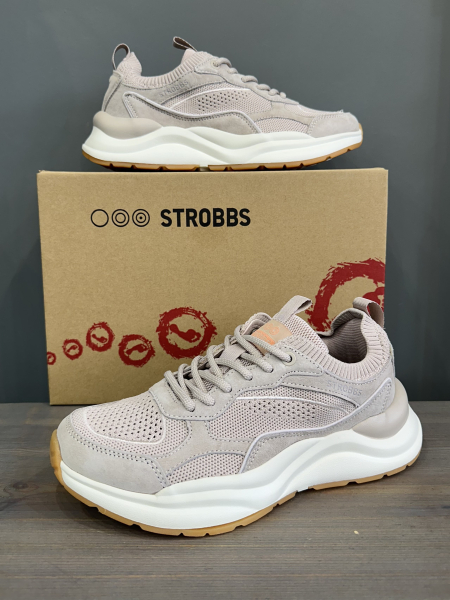 Кроссовки женские Strobbs F7579-9 бежевый