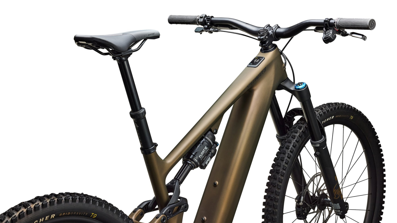 TURBO LEVO - лучшее из возможного! Specialized Turbo Levo 4 Expert Satin Burnt Gold Metallic / Doppio Артикул 95224-3306, 95224-3302, 95224-3303, 95224-3305, 95224-3304