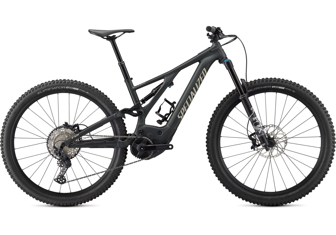 TURBO LEVO - лучшее из возможного! Specialized Turbo Levo Comp 2021 Oak Green Metallic / Black / Gloss White mtns Артикул 95221-5503, 95221-5502, 95221-5504
