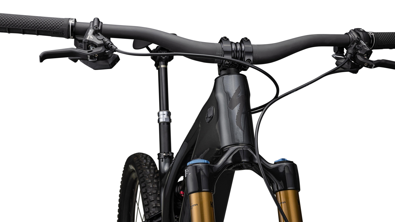 TURBO LEVO - лучшее из возможного! Specialized S-Works Turbo Levo 29/27 2023 Gloss Black Liquid Metal / Satin Black Chrome Foil Артикул 95223-0204, 95223-0202, 95223-0205, 95223-0206, 95223-0203