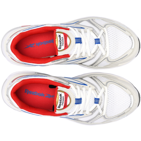 Кроссовки Кроссовки Reebok Premier Road Plus VI ftwr white/pure grey 1/vector red Артикул HP24696.5, HP246913, HP24697, HP246910.5, HP24699.5, HP24698.5, HP246910, HP246911, HP246911.5, HP246912, HP24699, HP24696, HP24694.5, HP24695, HP24695.5, HP24698, HP24697.5