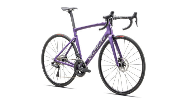 Specialized Tarmac SL7 Comp 105Di2 2025 Gloss Purple Tint Over Silver Dust / Silver Dust