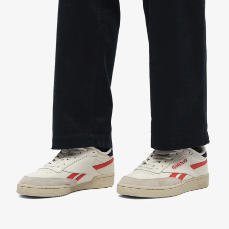 Кроссовки Кроссовки Reebok Club C Revenge chalk/semi orange flare/core black Артикул GX170210.5, GX17027, GX17026.5, GX17028.5, GX17028, GX170211.5, GX17026, GX17029.5, GX170210, GX17027.5, GX17029, GX170212, GX170211