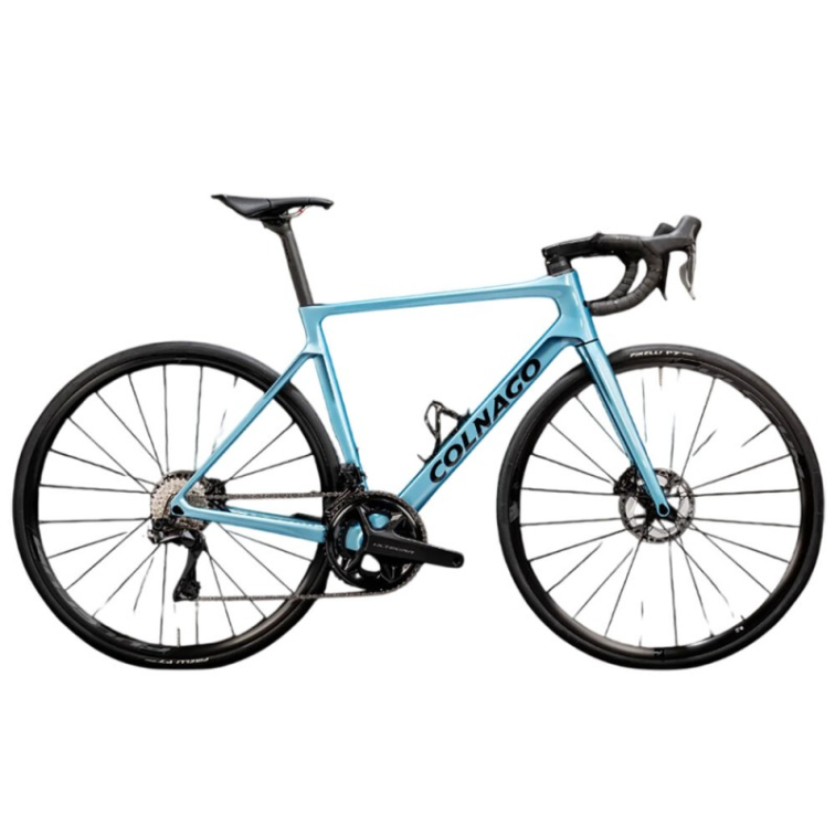 Шоссейные велосипеды Colnago V4 Ultegra Di2 12v Vision SC45 VDLB / Голубой Артикул 1CCL.V04.0TU.U2E.VS5.VDLB420, 1CCL.V04.0TU.U2E.VS5.VDLB550, 1CCL.V04.0TU.U2E.VS5.VDLB455, 1CCL.V04.0TU.U2E.VS5.VDLB570