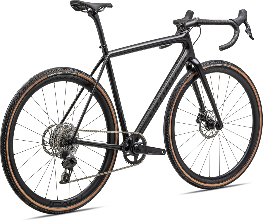 Гравийный велосипед, гоночный Specialized Crux Expert 2023 Gloss Carbon / Tarmac Black Артикул 91423-3044, 91423-3054, 91423-3056, 91423-3052, 91423-3049, 91423-3058, 91423-3061