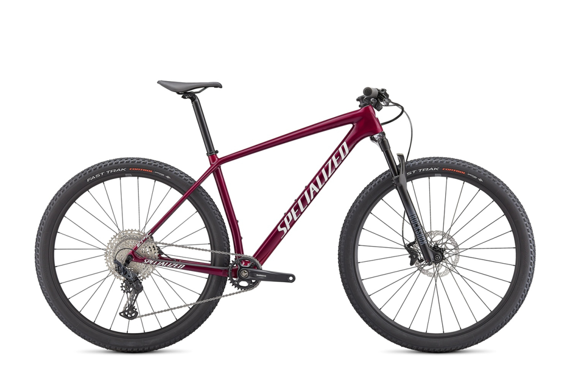 Купить Specialized Epic Hardtail 2021 Gloss Rasberry / Metallic White Silver Артикул 91321-7004, 91321-7003, 91321-7002, 91321-7001, 91321-7005