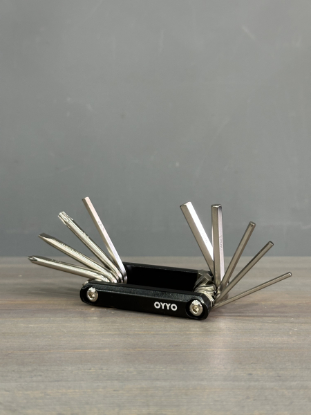 Инструмент Мультитул OYYO MT01 12 функций черный Артикул 