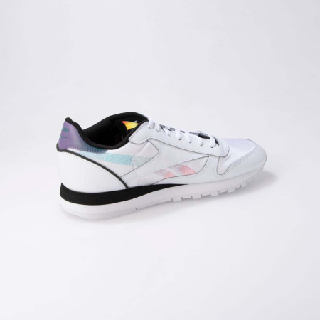 Кроссовки Кроссовки Reebok Classic Leather ftwr white/prelude purple/core black Артикул GY98049.5, GY98045, GY98047.5, GY98048