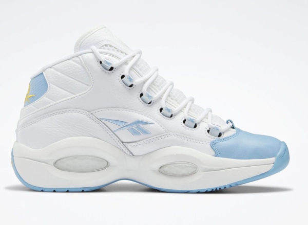Кроссовки Кроссовки Reebok Question Mid ftwr white/fluid blue/toxic yellow Артикул GW885411, GW88547, GW885410, GW88548, GW88549