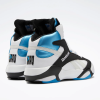 Кроссовки Кроссовки Reebok SHAQ ATTAQ ftwr white/core black/azure Артикул GX388112, GX388110, GX388110.5, GX38818.5, GX388111.5, GX388111, GX38819.5, GX38819, GX38818
