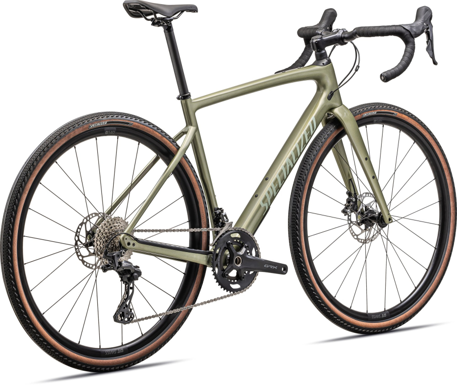 Гравийные велосипеды, комфорт плюс Specialized Diverge Sport Carbon 2025 Gloss Metallic Spruce/ Spruce Артикул 95425-6256, 95425-6244, 95425-6249, 95425-6254, 95425-6261, 95425-6258, 95425-6252, 95425-6264