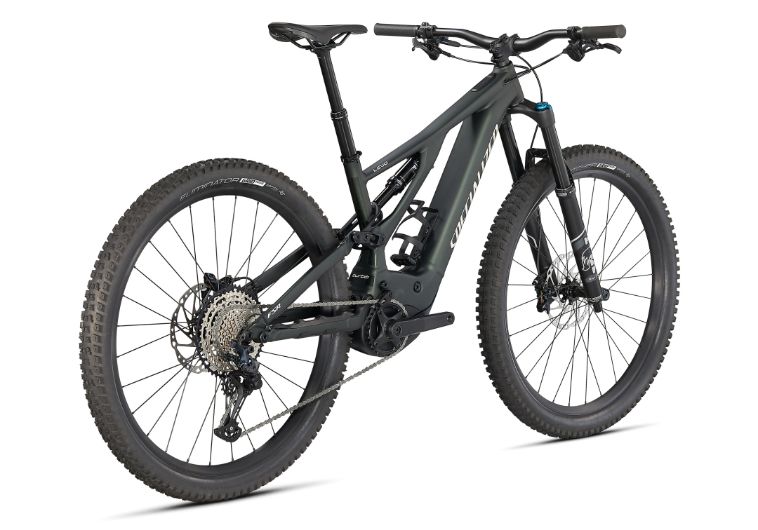 TURBO LEVO - лучшее из возможного! Specialized Turbo Levo Comp 2021 Oak Green Metallic / Black / Gloss White mtns Артикул 95221-5503, 95221-5502, 95221-5504