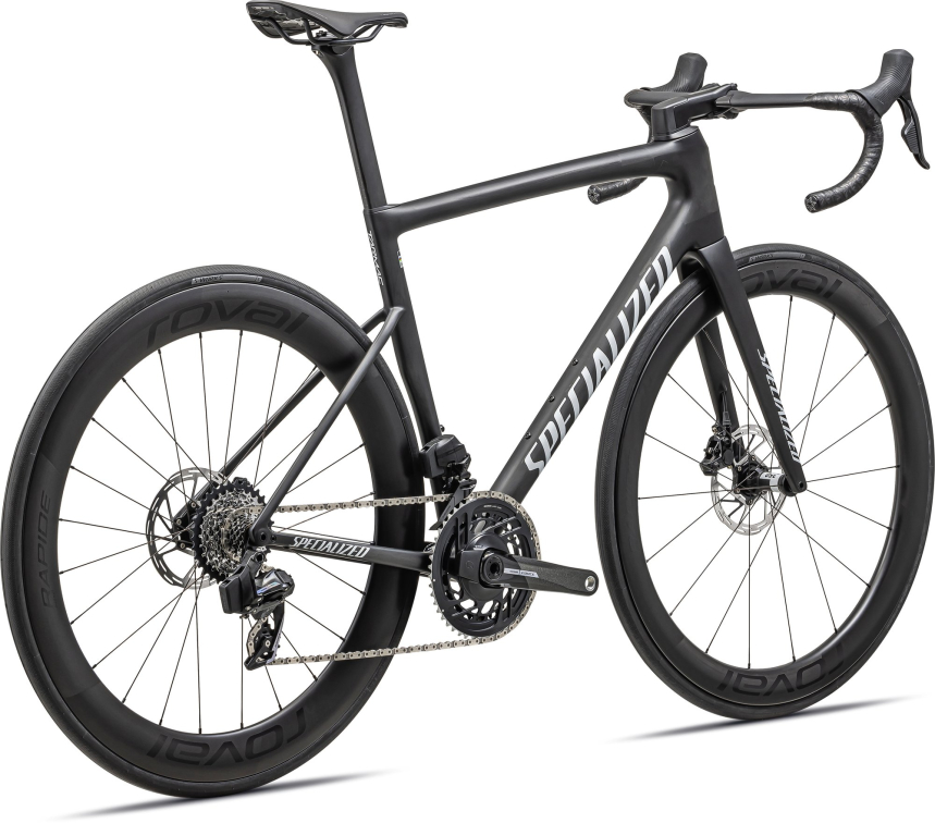 Шоссейные велосипеды Specialized Tarmac SL8 Pro - SRAM Force eTap AXS 2024 Satin Carbon / Metallic White Silver Артикул 94924-1054, 94924-1056, 94924-1044, 94924-1058, 94924-1049, 94924-1052, 94924-1061