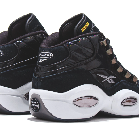 Кроссовки Кроссовки Reebok Question Mid core black/pure grey 6/silver met. Артикул HQ41359, HQ413510