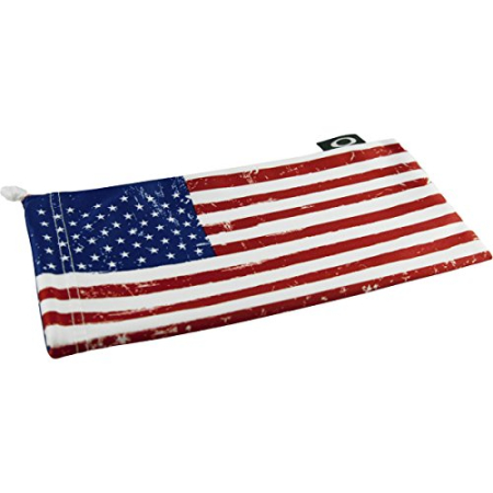 Аксессуары для очков Чехол мягкий для очков Oakley Large - флаг USA Артикул 