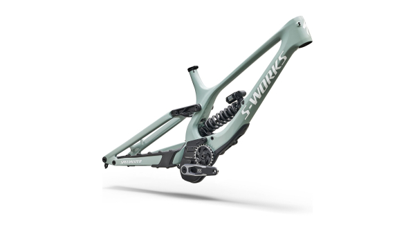 рама specialized s-works demo race 2027 gloss agave grey / metallic white silver