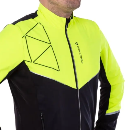Куртки Куртка Fischer Softshell Light black/yellow Артикул 4680162763461, 4680162763454