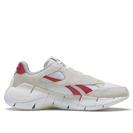 Кроссовки Кроссовки Reebok Zig Kinetica 2.5 Plus white/chalk/vector red Артикул GV699910.5, GV69997.5, GV69997, GV69999, GV699912, GV699910, GV699911, GV69999.5, GV69998.5, GV699911.5, GV69998