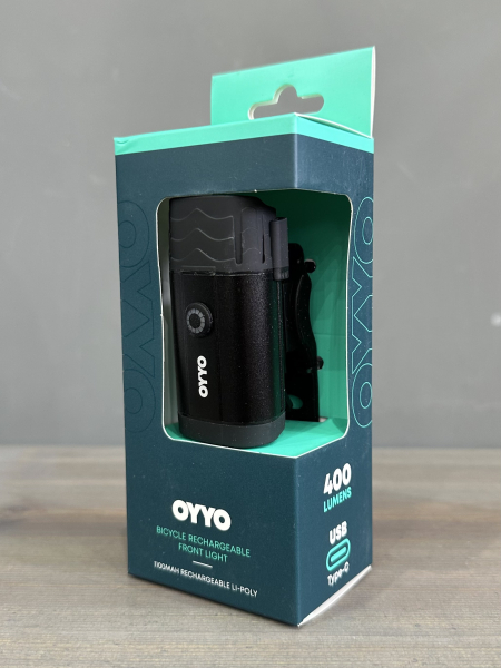 Фонарь передний OYYO LF02, 400 Lm