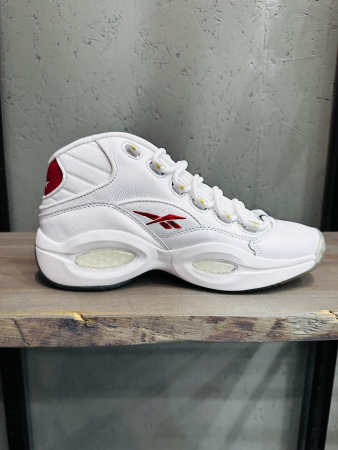 Кроссовки Кроссовки Reebok Question Mid ftwr white/ftwr white/vector red Артикул GX02308.5, GX023011, GX02309.5, GX02308, GX02307, GX02305.5, GX023011.5