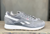Кроссовки Кроссовки Reebok Classic Leather pure grey 6/pure grey 6/ftwr white Артикул GV964111, GV96419.5, GV96416.5, GV96418, GV96418.5, GV96417, GV96419, GV964110, GV96416
