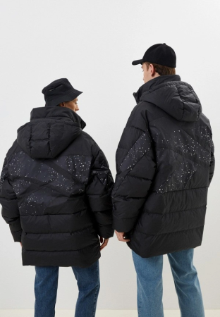 Куртки Куртка Reebok VECTOR LONG DOWN Jacket black/black/black Артикул HH8368XL, HH8368XS, HH8368M, HH8368S, HH8368L