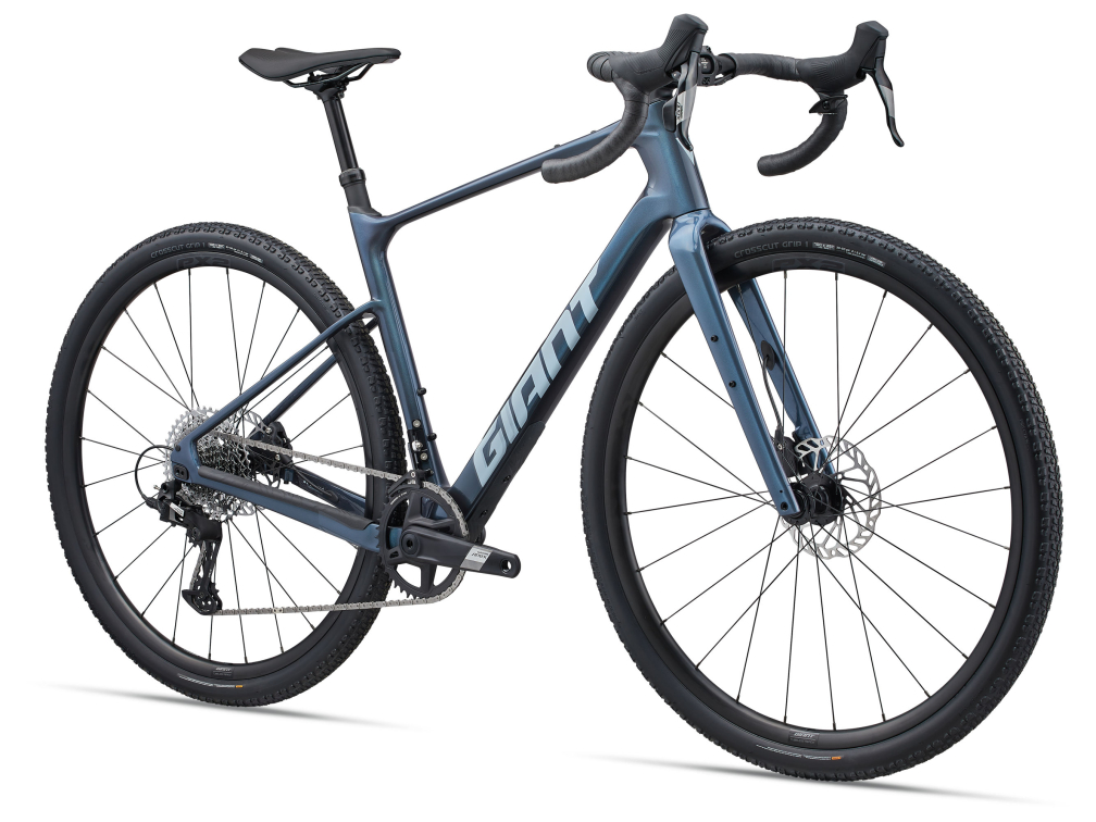 Гравийные велосипеды, ригиды Giant Revolt Advanced 1 2025 Ocean Twilight Артикул 1079014248, 1079014147, 1079014245, 1079014244, 1079014247, 1079014146, 1079014243, 1079014145, 1079014148, 1079014246, 1079014144, 1079014143