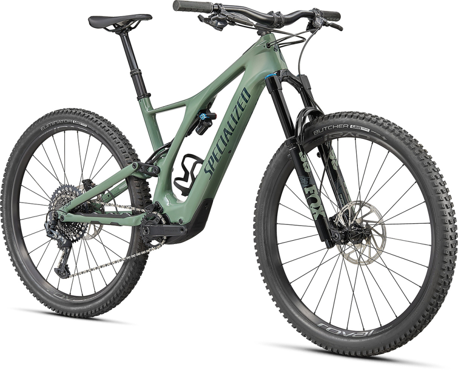 TURBO LEVO - лучшее из возможного! Specialized Turbo Levo SL Expert 2021 Gloss Sage / Forest Green Артикул 96821-3202, 96821-3203, 96821-3205, 96821-3204