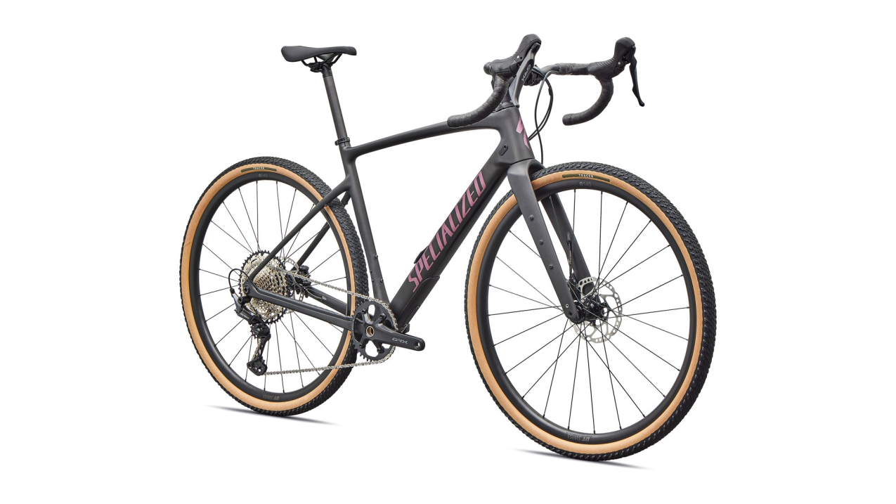Гравийные велосипеды, комфорт плюс Specialized Diverge 4 Sport Carbon 2026 Shimano GRX 600 Obsidian Metallic/ Quartz Metallic Артикул 95426-6549, 95426-6558, 95426-6552, 95426-6554, 95426-6561, 95426-6556