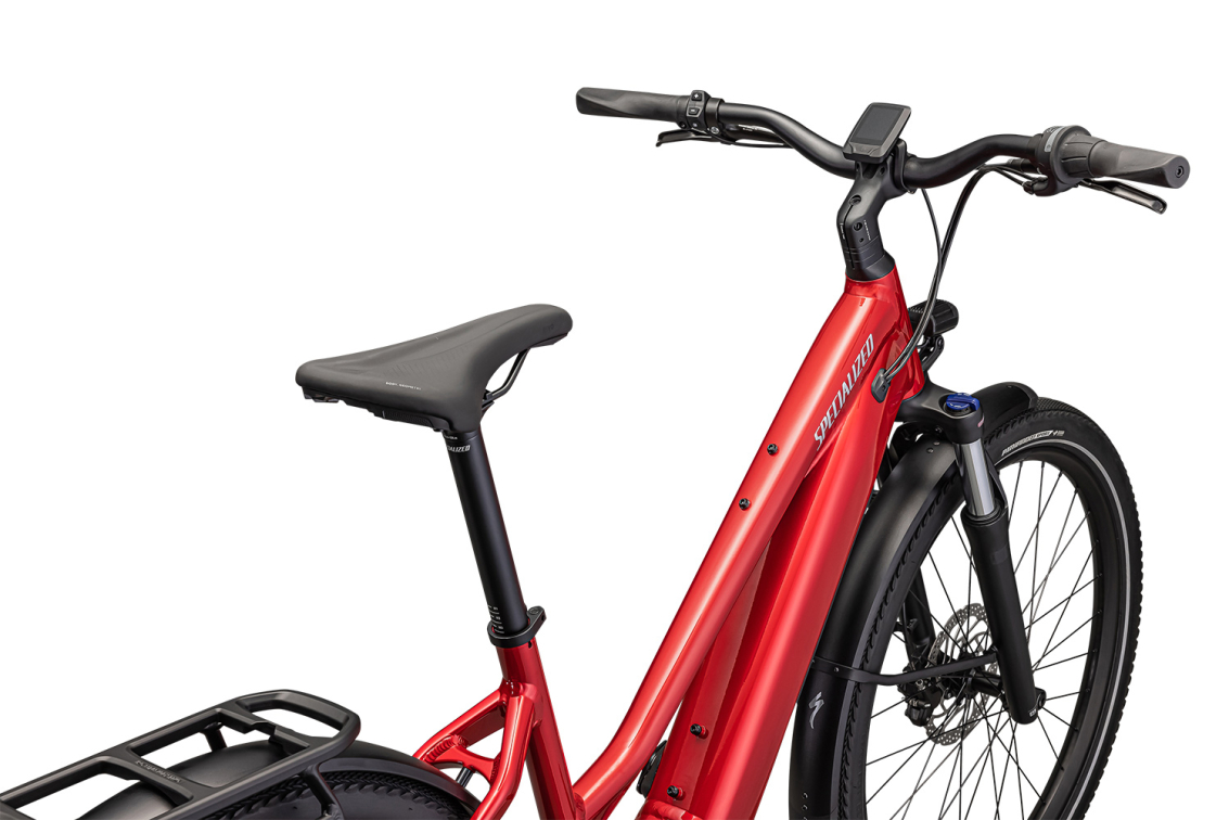TURBO VADO - свой в городе! Specialized Turbo Vado 3.0 IGH Step-Through 2023 Red Tint / Silver Reflective Артикул 95322-6304, 95322-6303, 95322-6306, 95322-6305, 95322-6301, 95322-6302