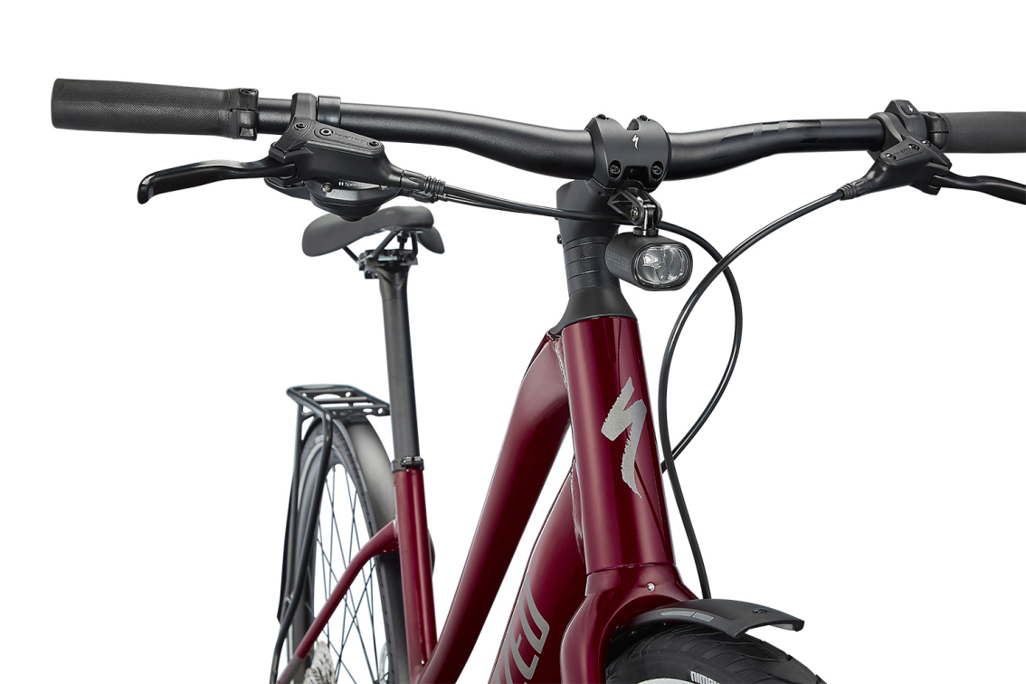 TURBO VADO - свой в городе! Specialized Turbo Vado SL 4.0 Step-Through EQ 2022 Raspberry / Black Reflective Артикул 93921-5302, 93921-5304, 93921-5303, 93921-5305
